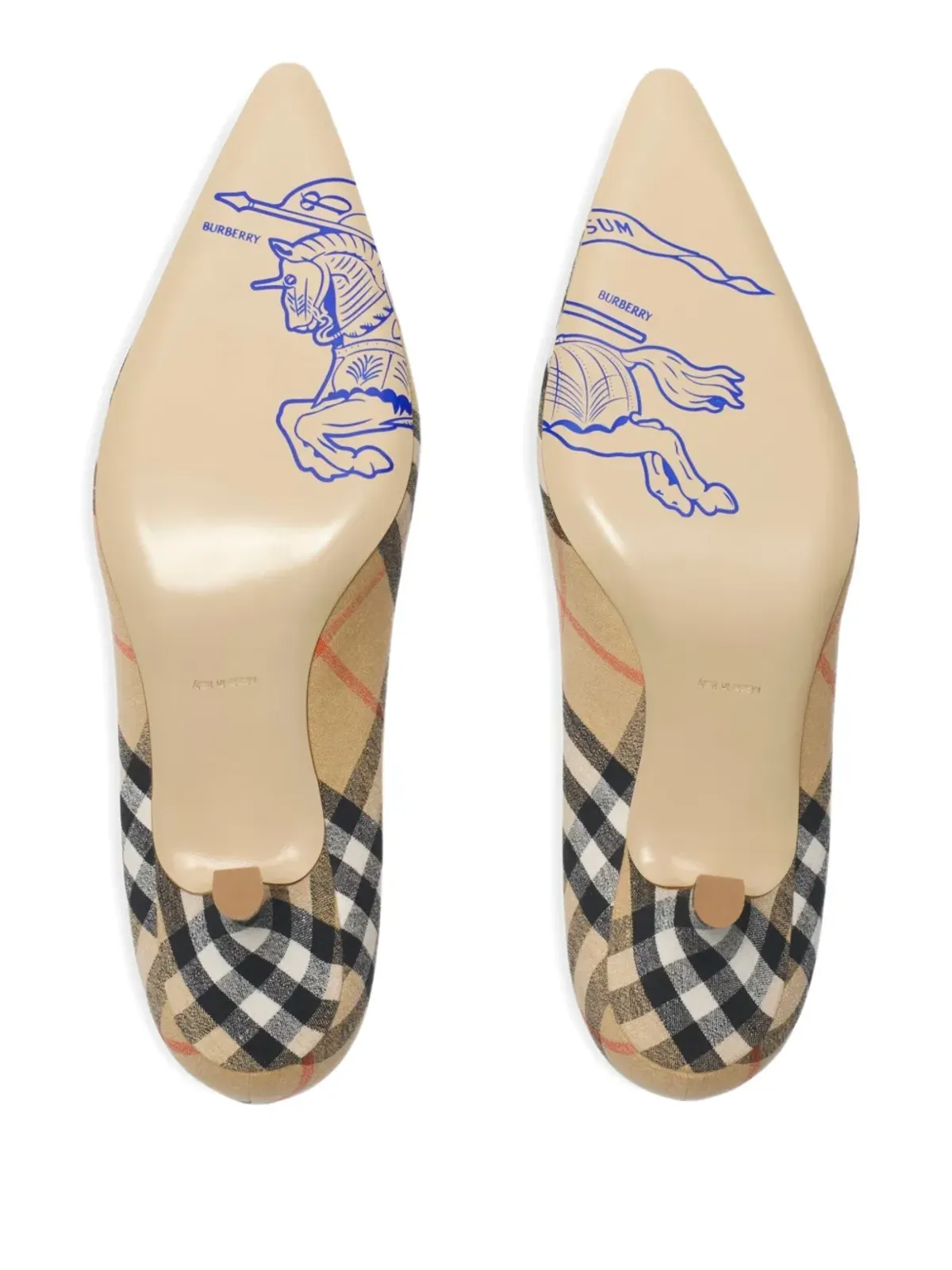 Burberry チェック柄 Dame パンプス - 画像5
