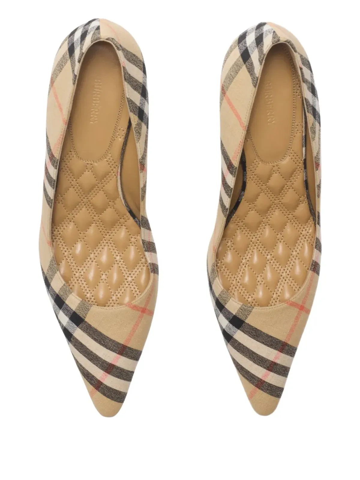 Burberry チェック柄 Dame パンプス - 画像4