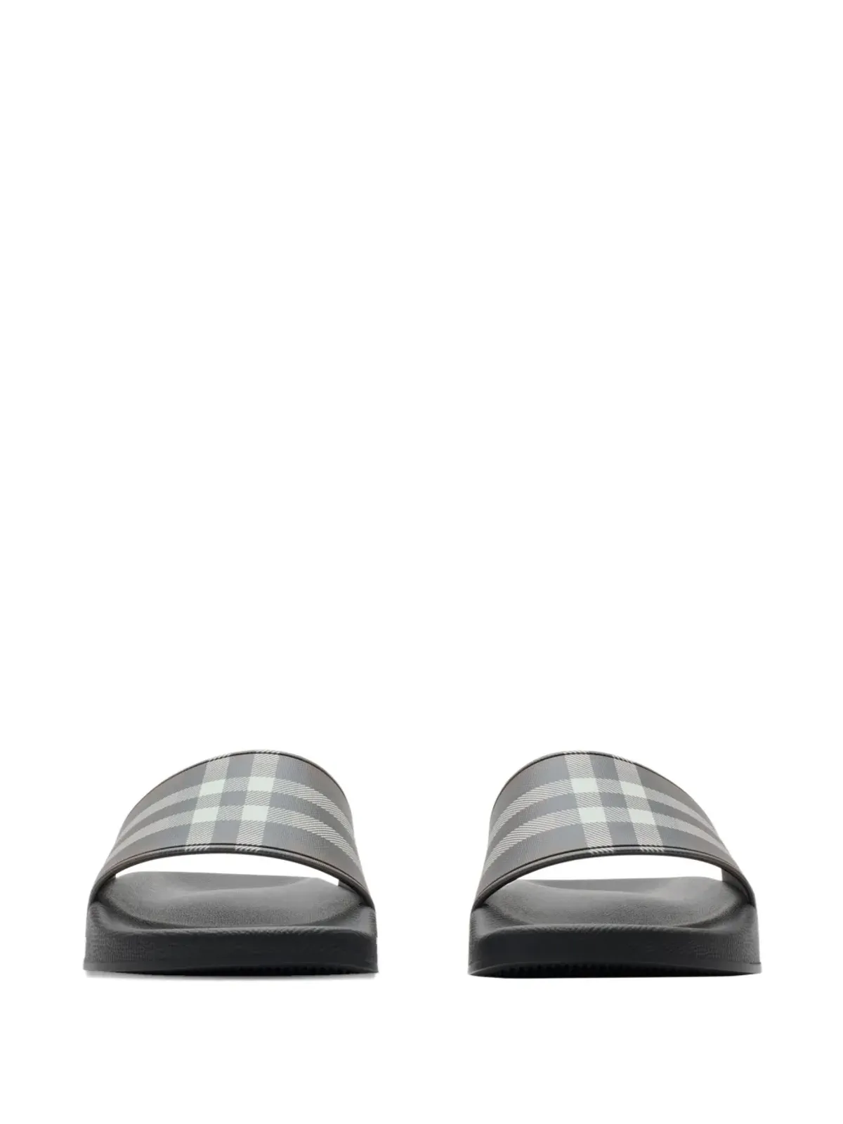 Burberry チェックプリント フラットスライド - 画像2