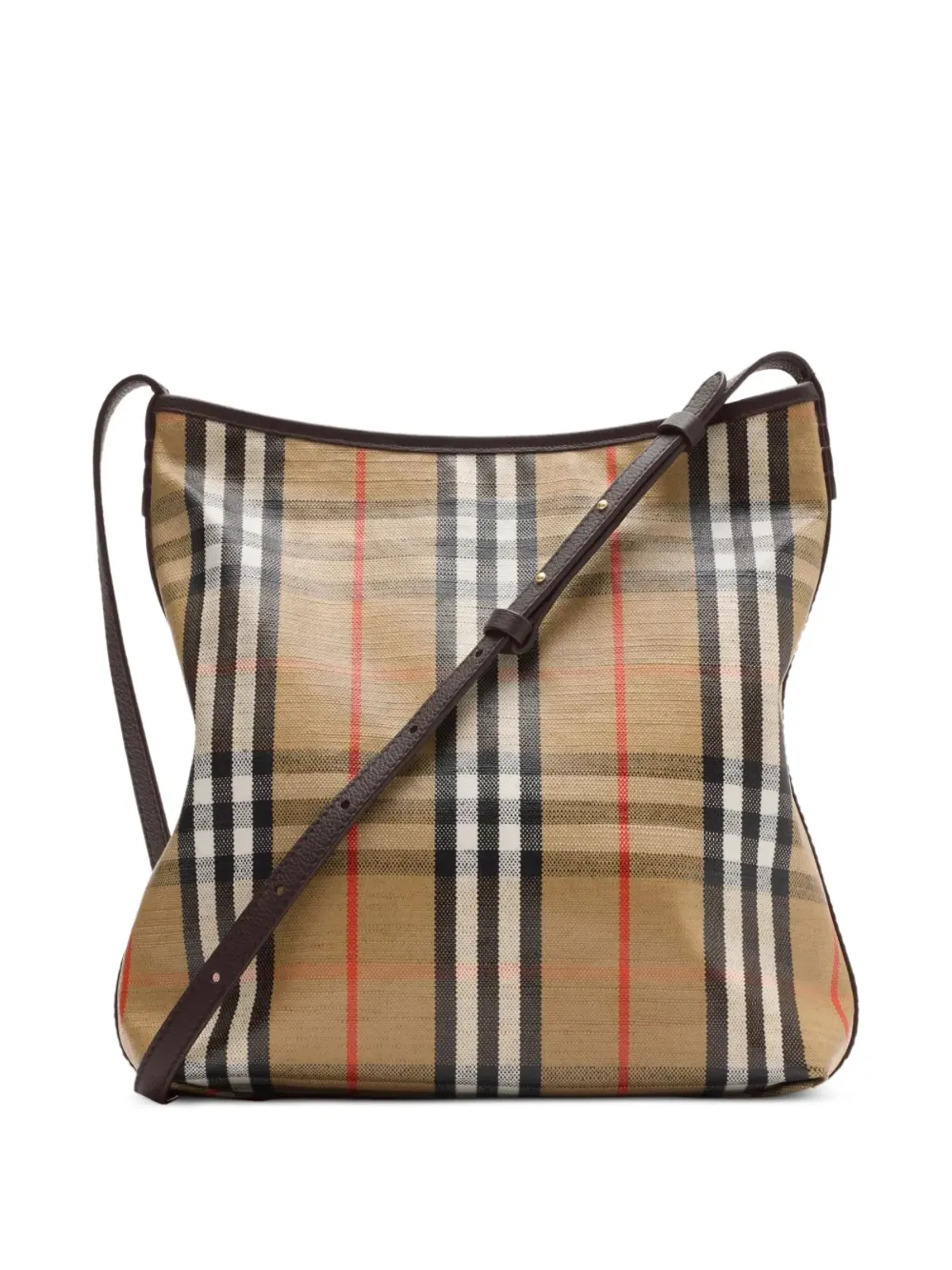 Burberry ハイランドチェック柄 トートバッグ - 画像2
