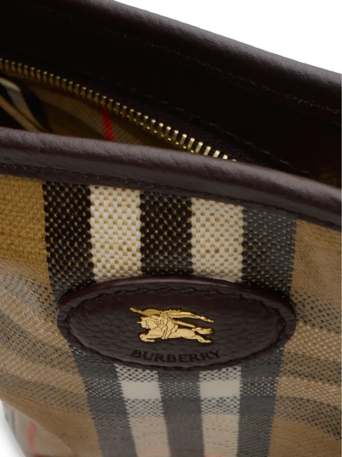 Burberry ハイランドチェック柄 トートバッグ - 画像4