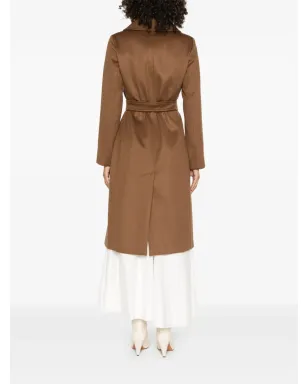 Max Mara ベルト付きノッチドカラーコート - サムネイル4