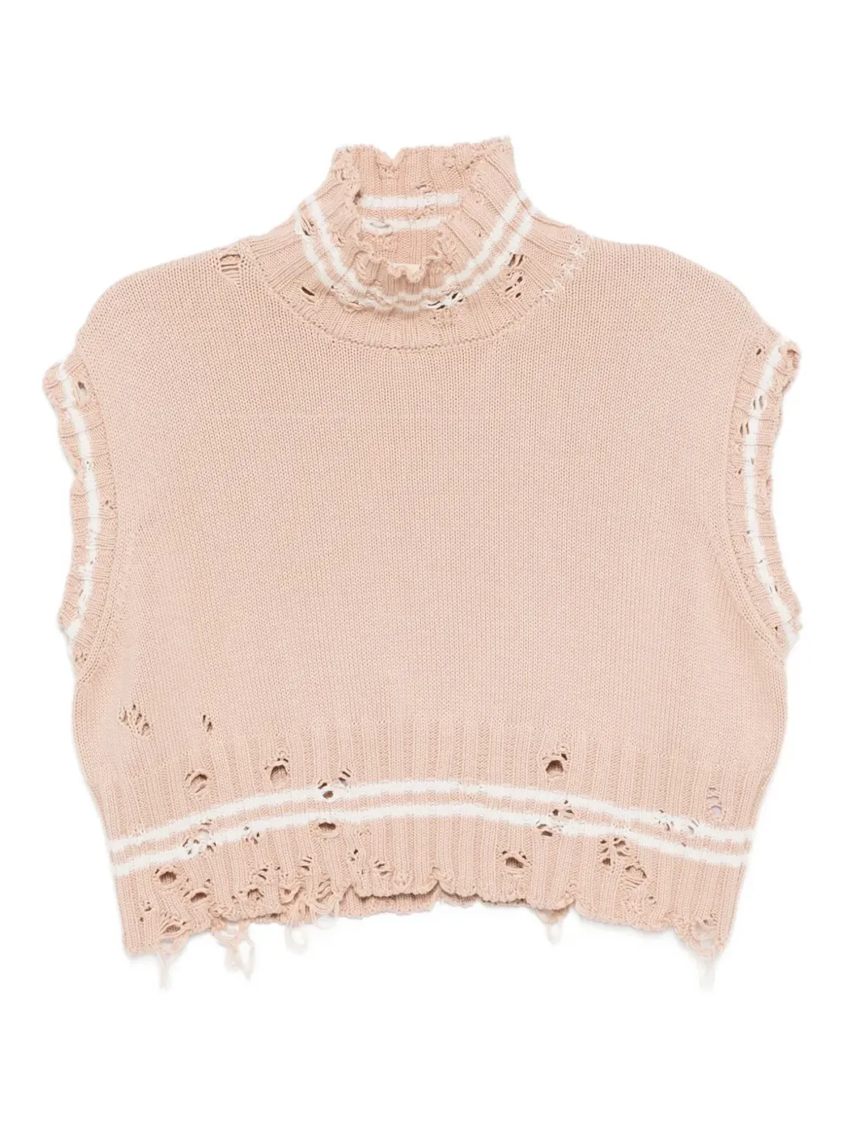 Marni コットン製クロップドベスト - 画像1