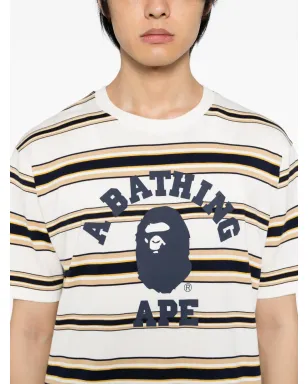 A BATHING APE® ストライプ柄のTシャツ - サムネイル4