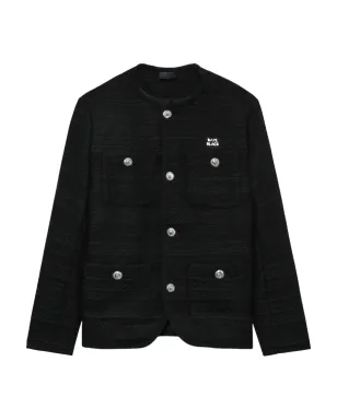 A BATHING APE® バックディテール付きボタン留めシャツジャケット - サムネイル1