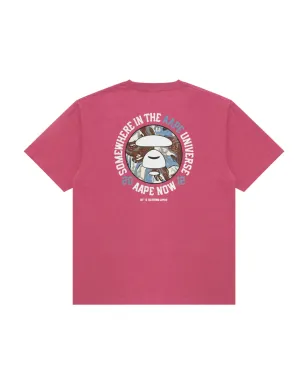 AAPE BY *A BATHING APE® ロゴプリント クルーネック Tシャツ - サムネイル2