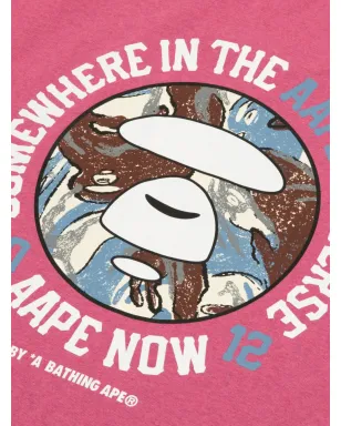 AAPE BY *A BATHING APE® ロゴプリント クルーネック Tシャツ - サムネイル3