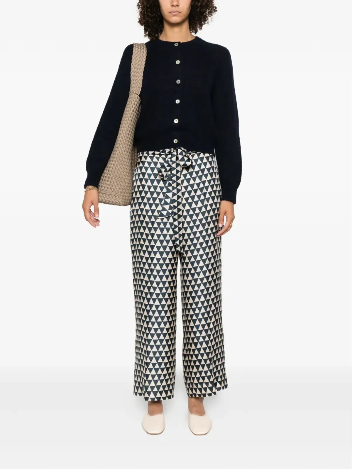 Max Mara 三角柄シルクパンツ - 画像2