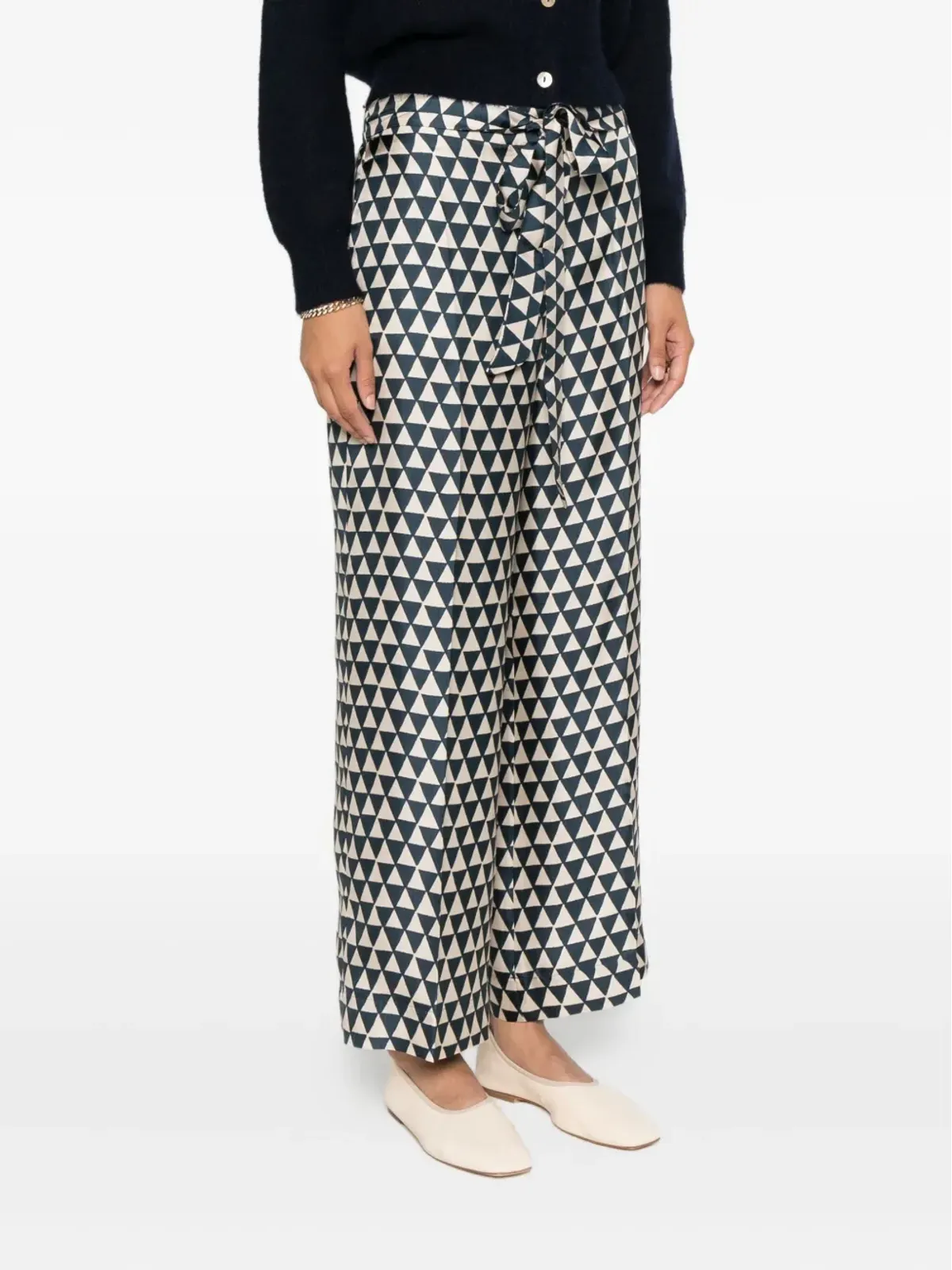 Max Mara 三角柄シルクパンツ - 画像3