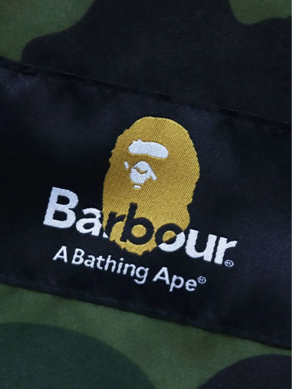 A BATHING APE® カモフラージュ柄ボタンジャケット（グリーン） - 画像3