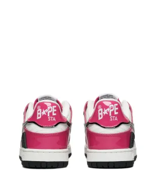 A BATHING APE® Sk8 STA #2 leather low-top sneakers - Pink - サムネイル3
