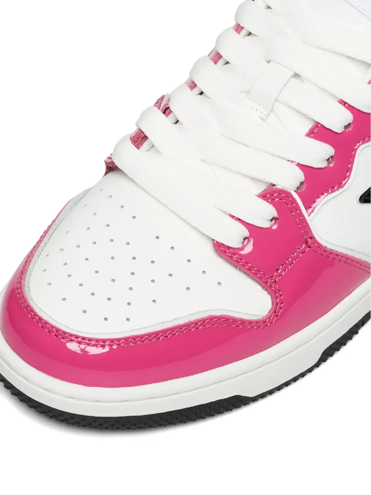 A BATHING APE® Sk8 STA #2 leather low-top sneakers - Pink - 画像4