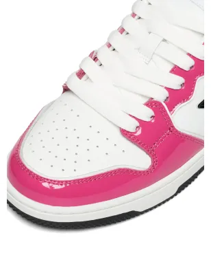 A BATHING APE® Sk8 STA #2 leather low-top sneakers - Pink - サムネイル4