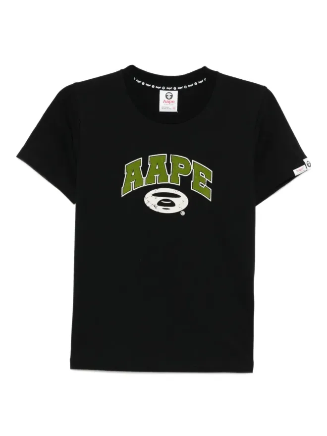 A BATHING APE® A BATHING APE® グラフィックプリントTシャツ ブラックの商品画像