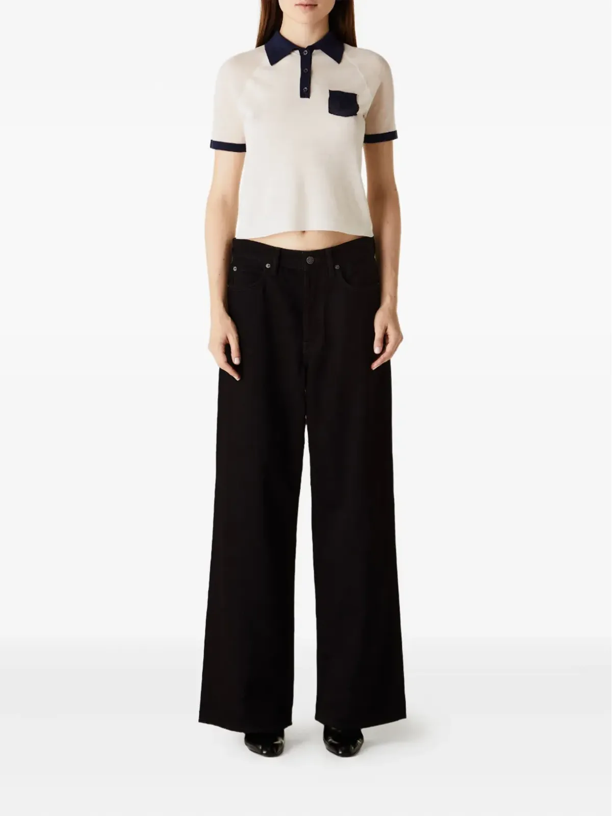 Acne Studios 半袖ポケットポロトップ - 画像2