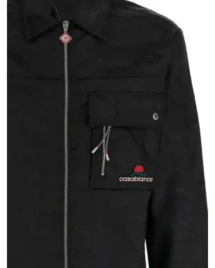Casablanca ロゴ入りシャツジャケット - サムネイル3