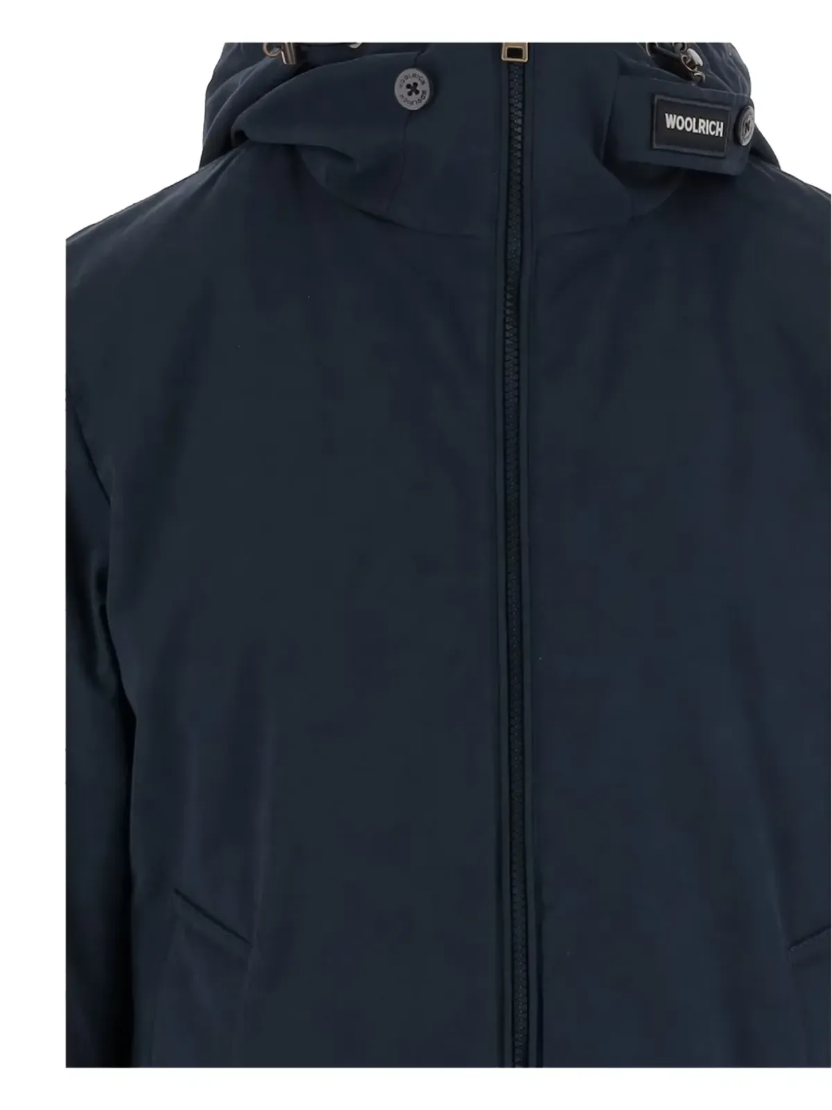 Woolrich フード付きジップフロントコート - 画像3