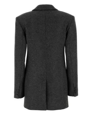 ISABEL MARANT Isidora ダブルブレスト ウールコート - サムネイル2