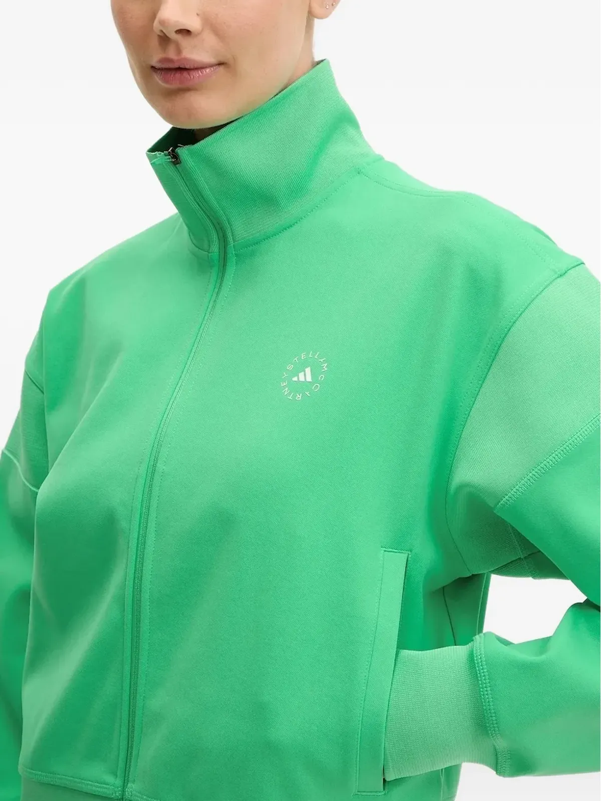 adidas by Stella McCartney ジップアップ スウェットシャツ - 画像3
