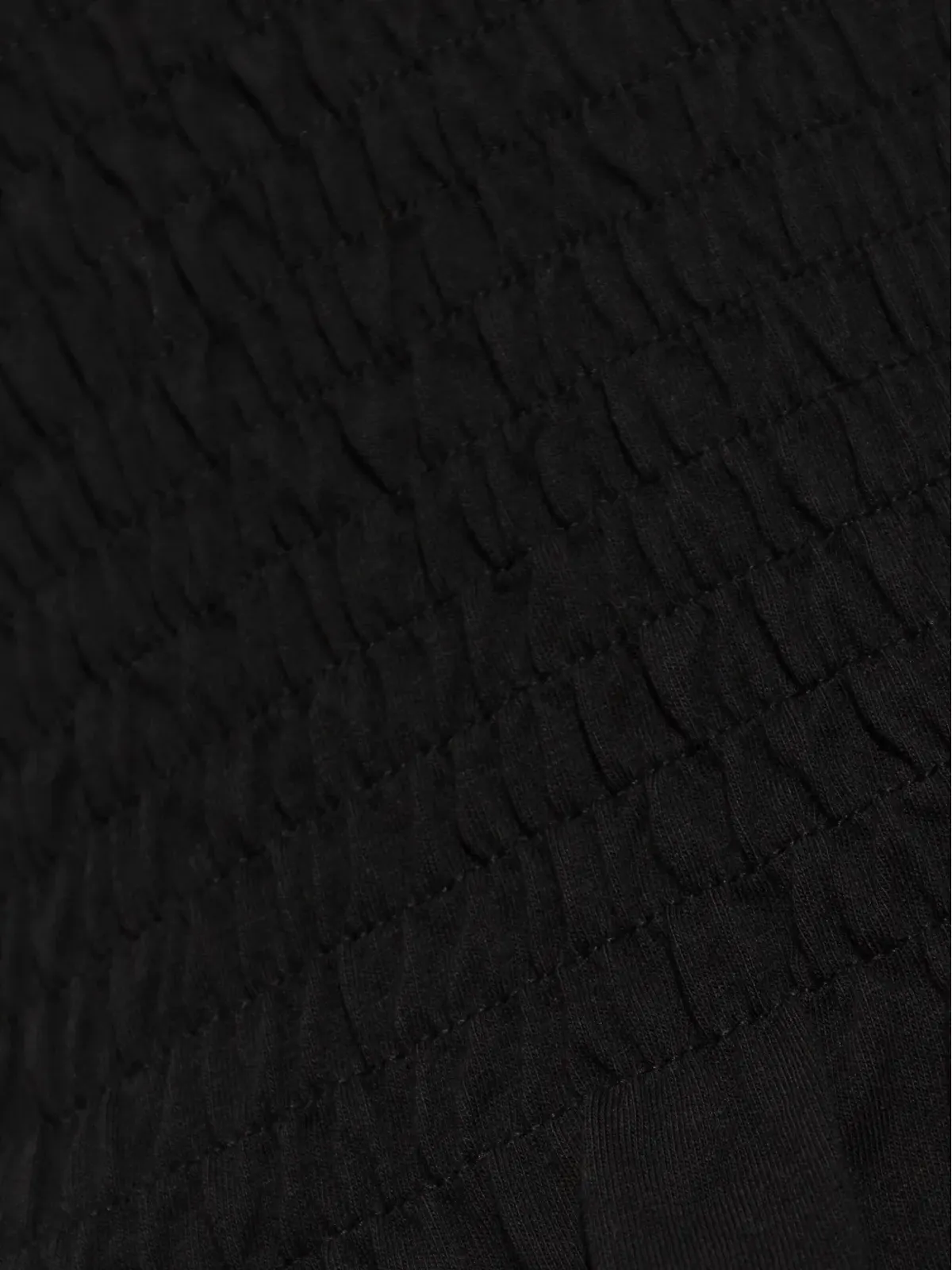 AllSaints スモック加工パフスリーブ トップ - 画像5