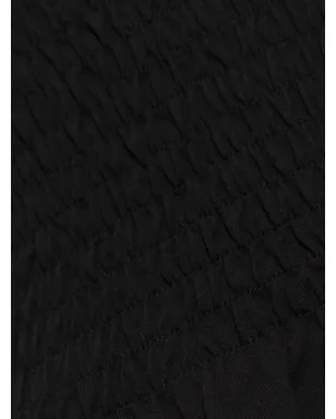 AllSaints スモック加工パフスリーブ トップ - サムネイル5