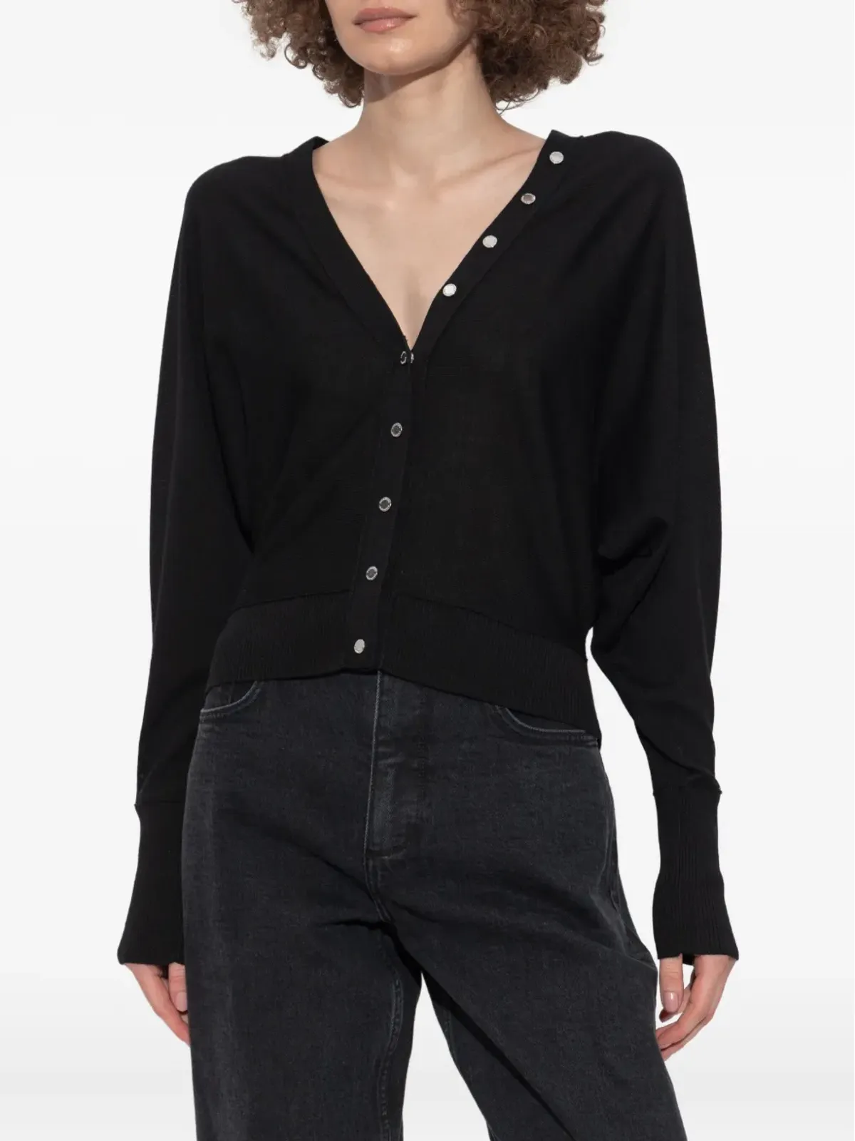 AllSaints スナップボタン付きカーディガン - 画像3