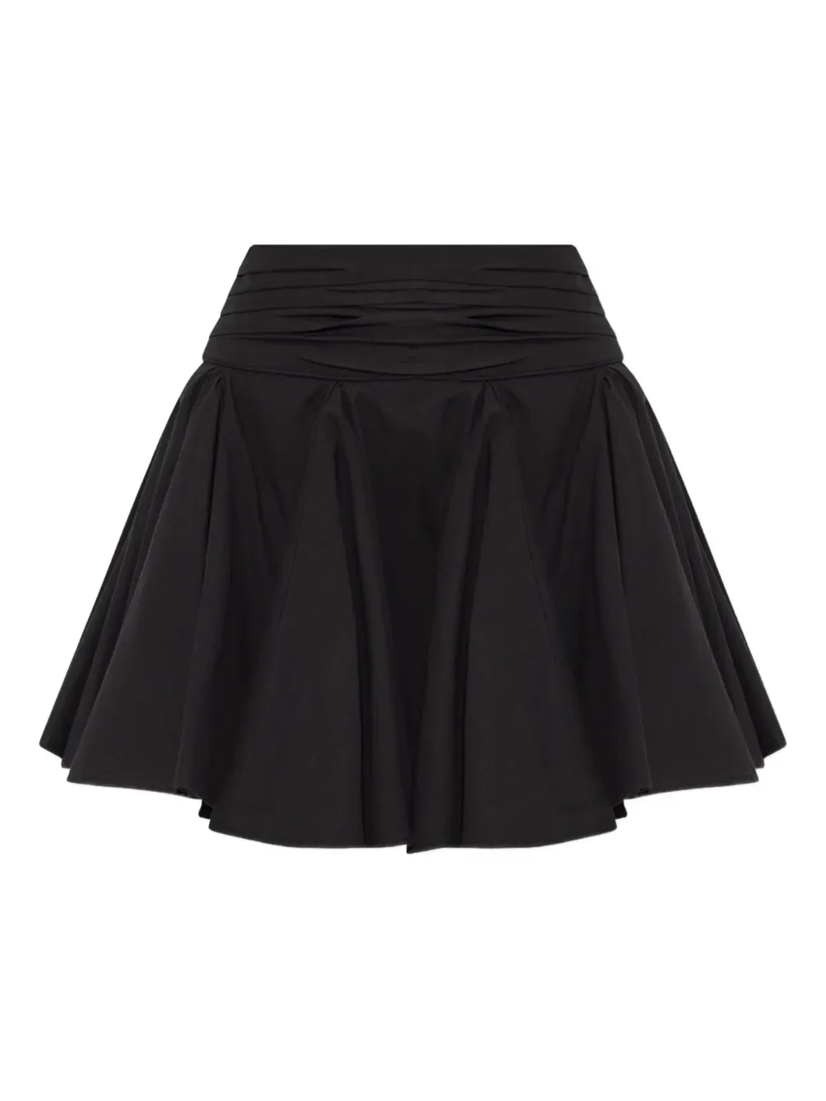 AllSaints pleated mini skirt - Black - 画像1