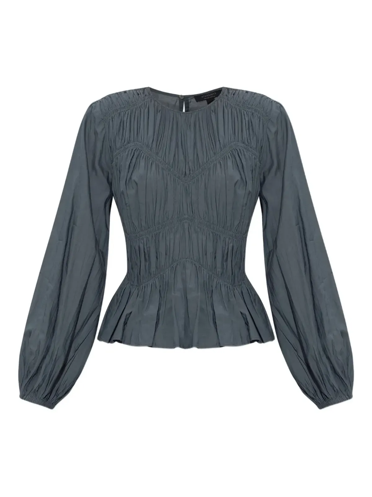 AllSaints スモックパネルのティアードトップス - ブルー - 画像1