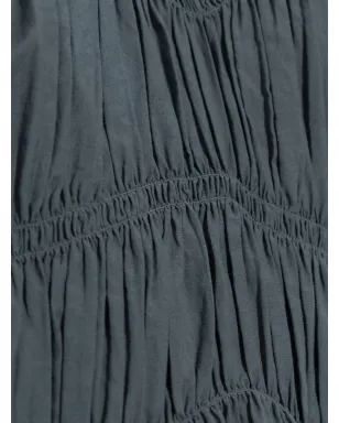 AllSaints スモックパネルのティアードトップス - ブルー - サムネイル5
