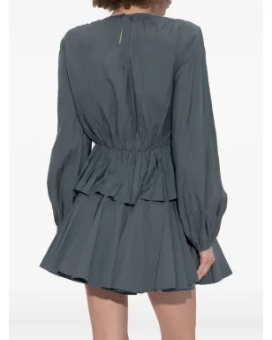AllSaints スモックパネルのティアードトップス - ブルー - サムネイル4