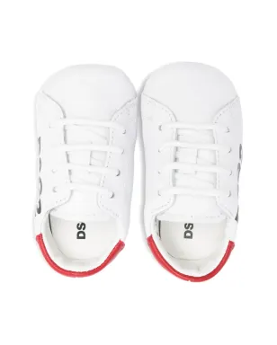 DSQUARED2 KIDS logo-detail pre-walkers - White - サムネイル3