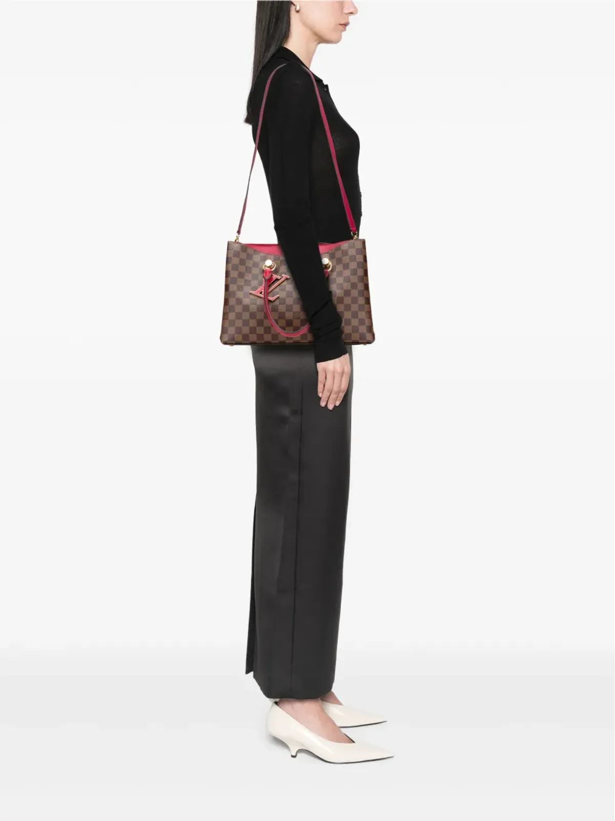 Louis Vuitton Riverside サッチェル ビンテージ（Damier Ebene） - 画像2