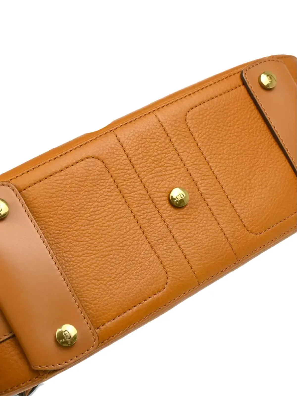 Christian Dior Pre-Owned ビンテージ 2002 ストリートシック コロンバス ショルダーバッグ ブラウン - 画像5