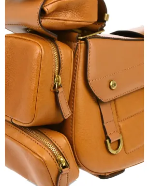 Christian Dior Pre-Owned ビンテージ 2002 ストリートシック コロンバス ショルダーバッグ ブラウン - サムネイル3
