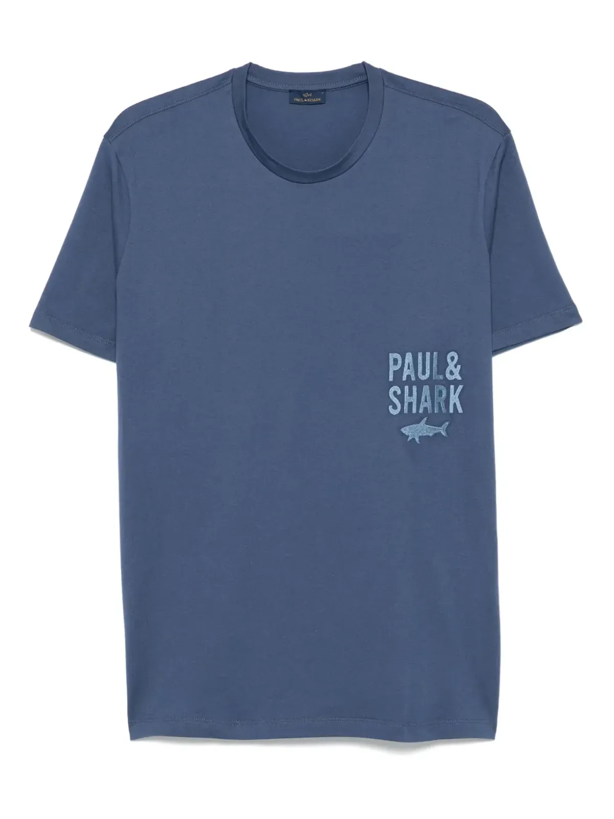 Paul & Shark シャークロゴ コットン Tシャツ - 画像1