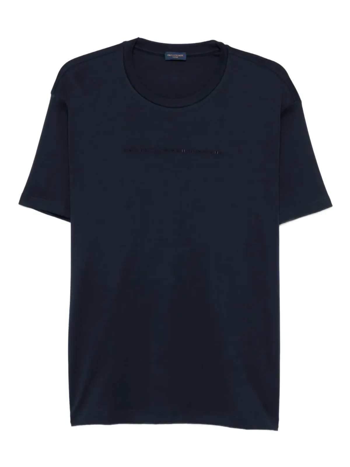 Paul & Shark 刺繍入りクルーネックTシャツ - ブルー - 画像1