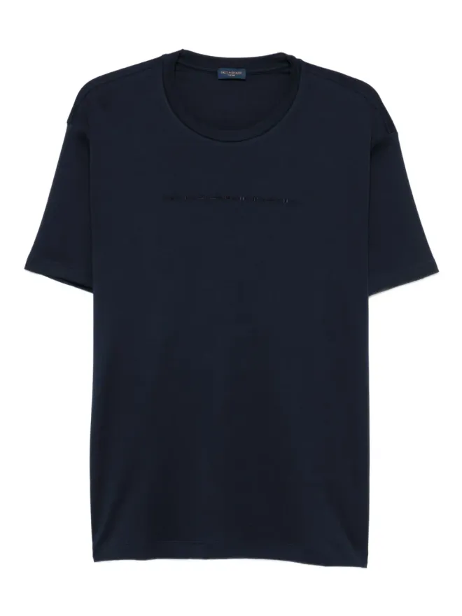 Paul & Shark Paul & Shark 刺繍入りクルーネックTシャツ - ブルーの商品画像