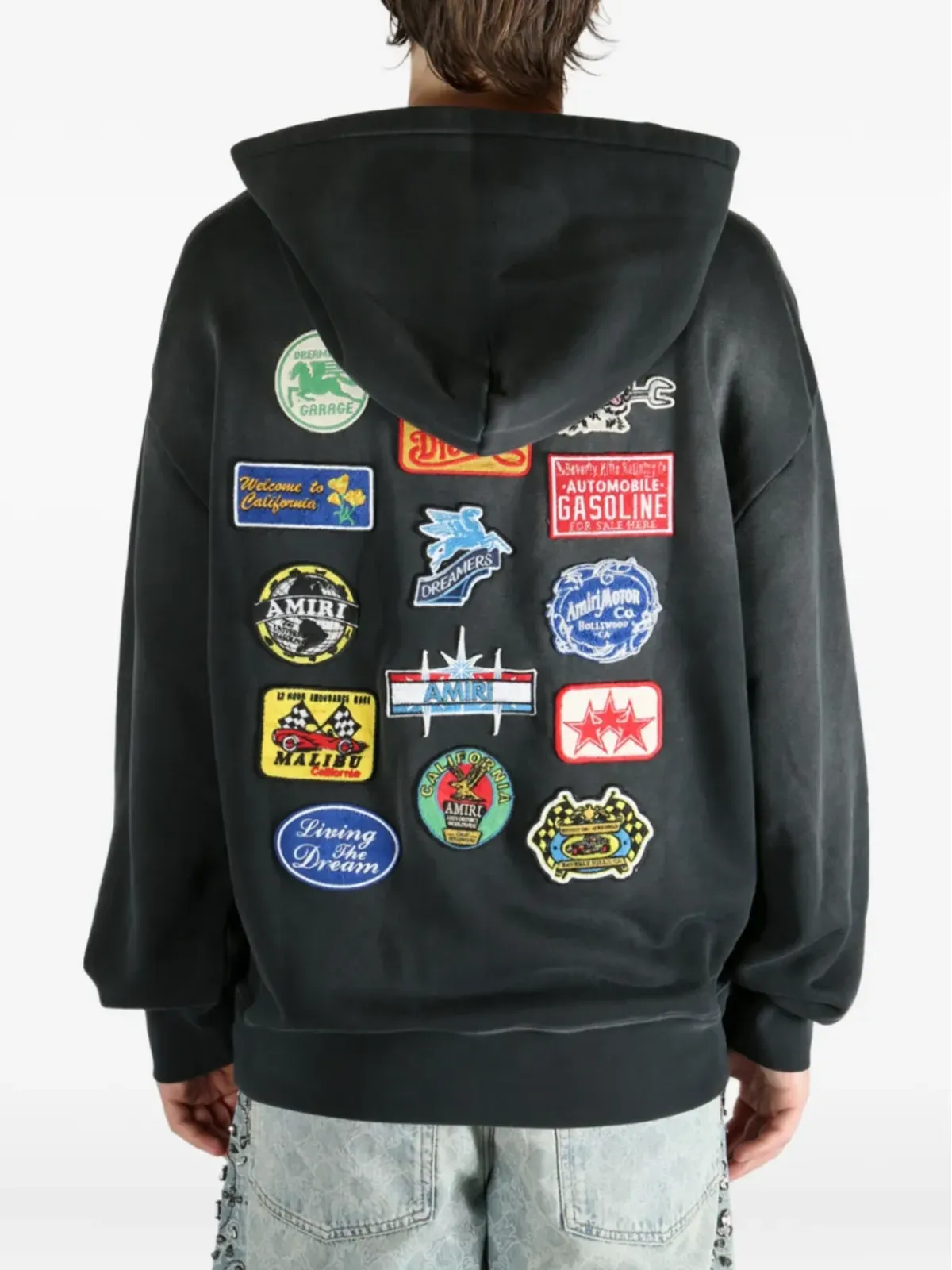 AMIRI Station Patch コットン フーディ - 画像5