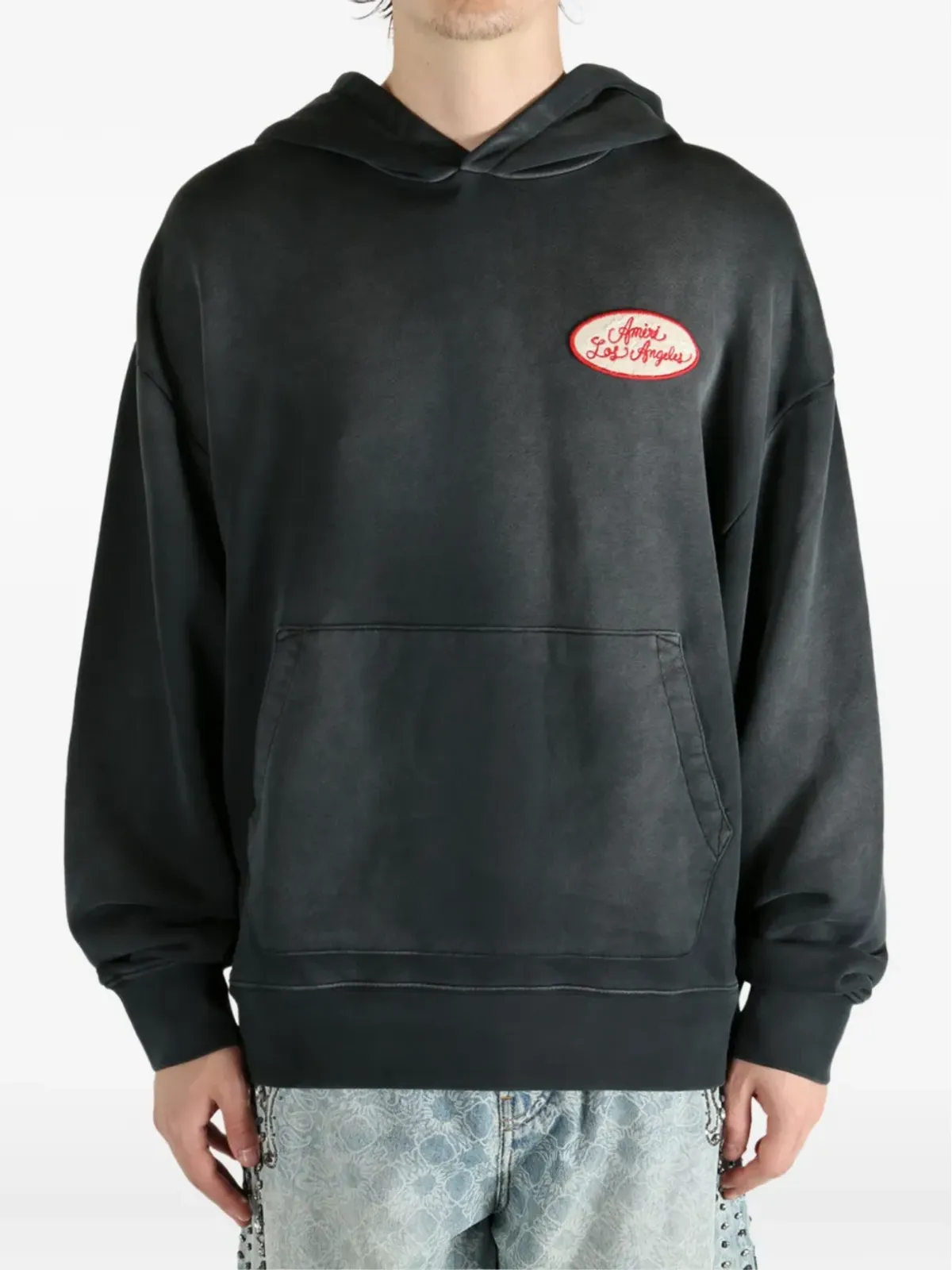 AMIRI Station Patch コットン フーディ - 画像3
