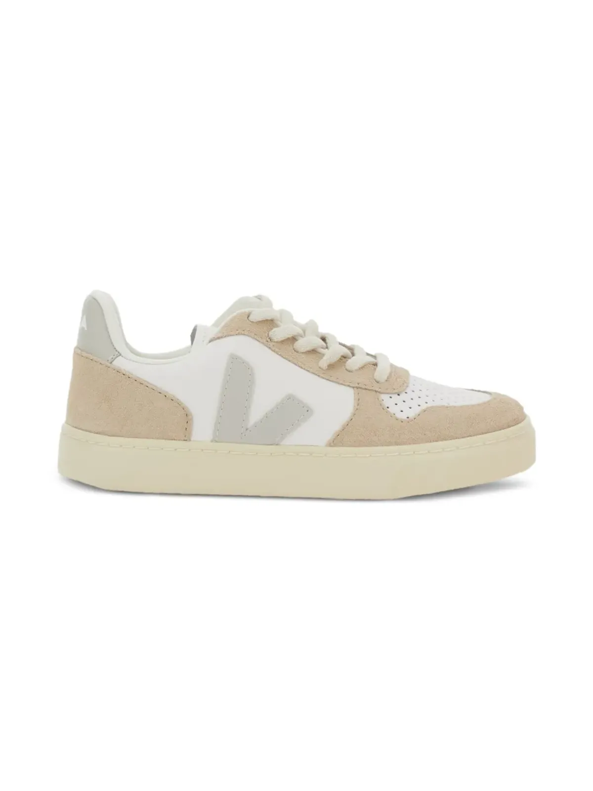 VEJA Kids Vロゴパンチングスニーカー - 画像2