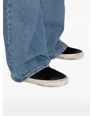 Golden Goose VCE Penstar スエード スリップオン スニーカー - ブラック - サムネイル5