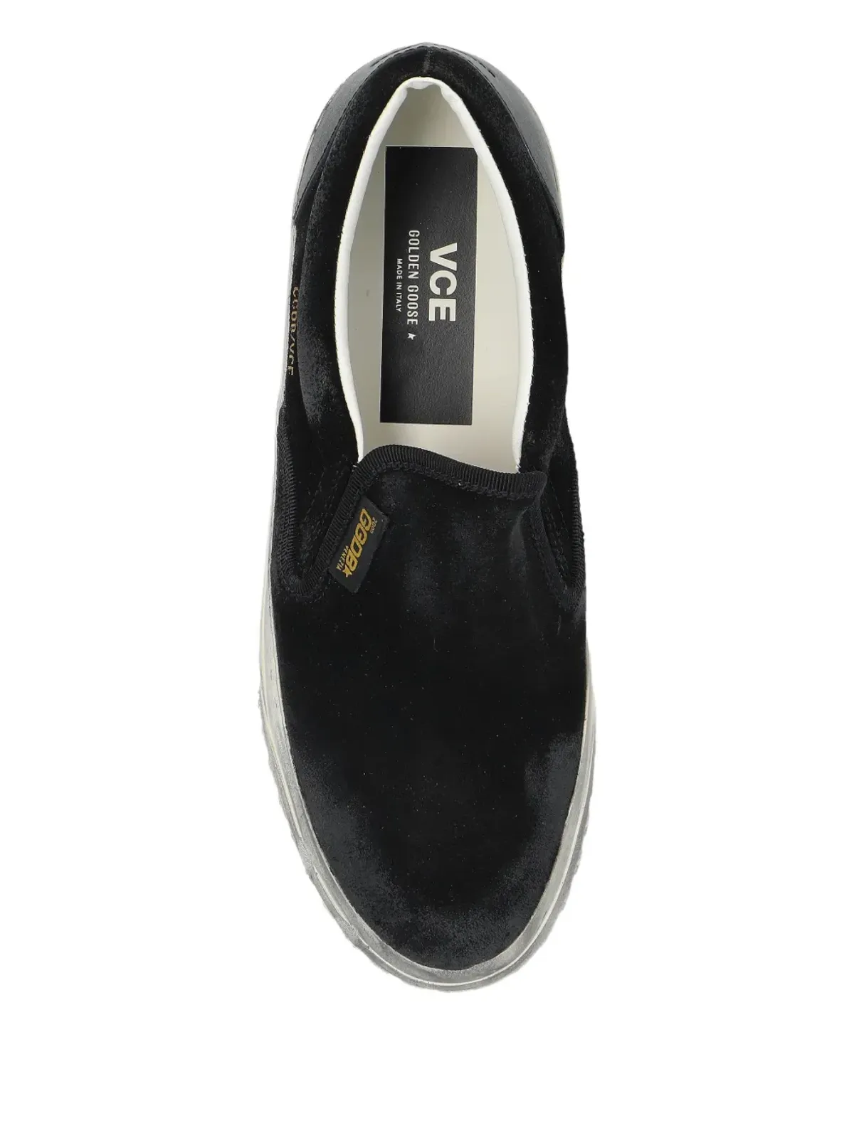 Golden Goose VCE Penstar スエード スリップオン スニーカー - ブラック - 画像3