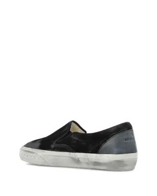 Golden Goose VCE Penstar スエード スリップオン スニーカー - ブラック - サムネイル4
