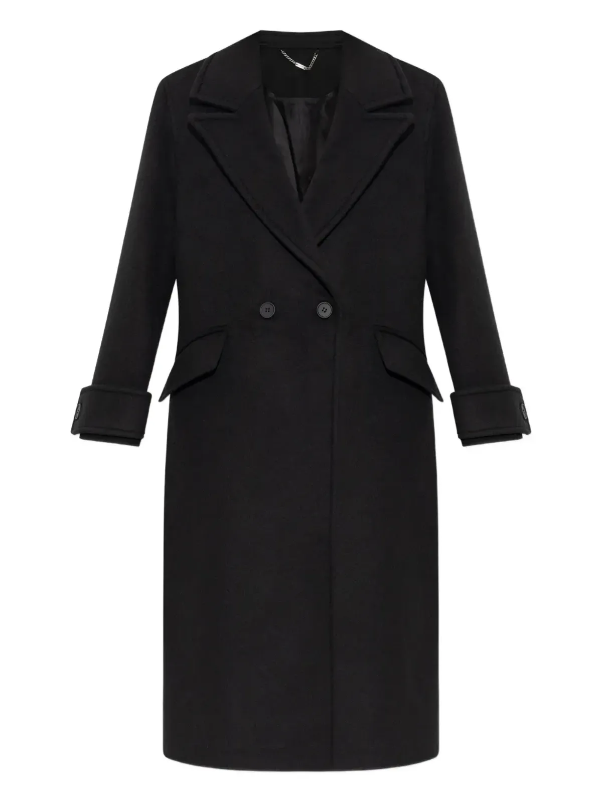 AllSaints ダブルブレスト ラペルコート - 画像1