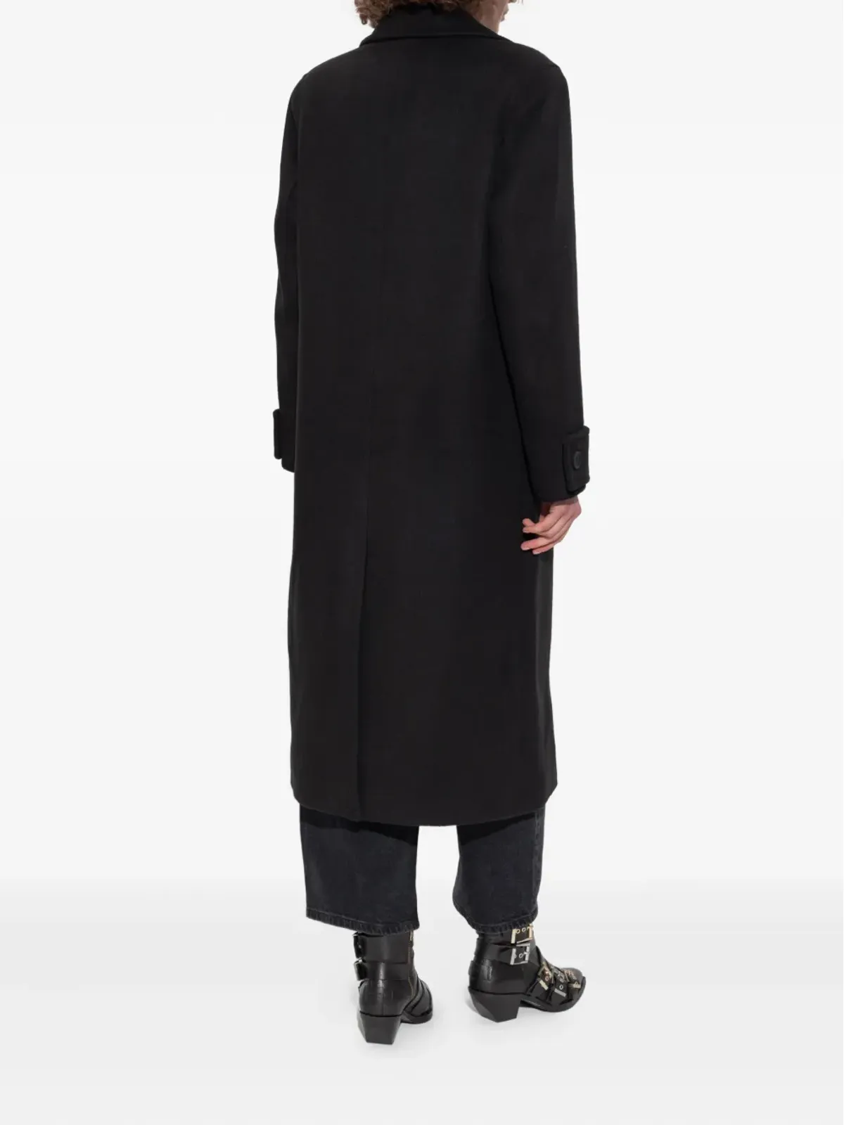 AllSaints ダブルブレスト ラペルコート - 画像3