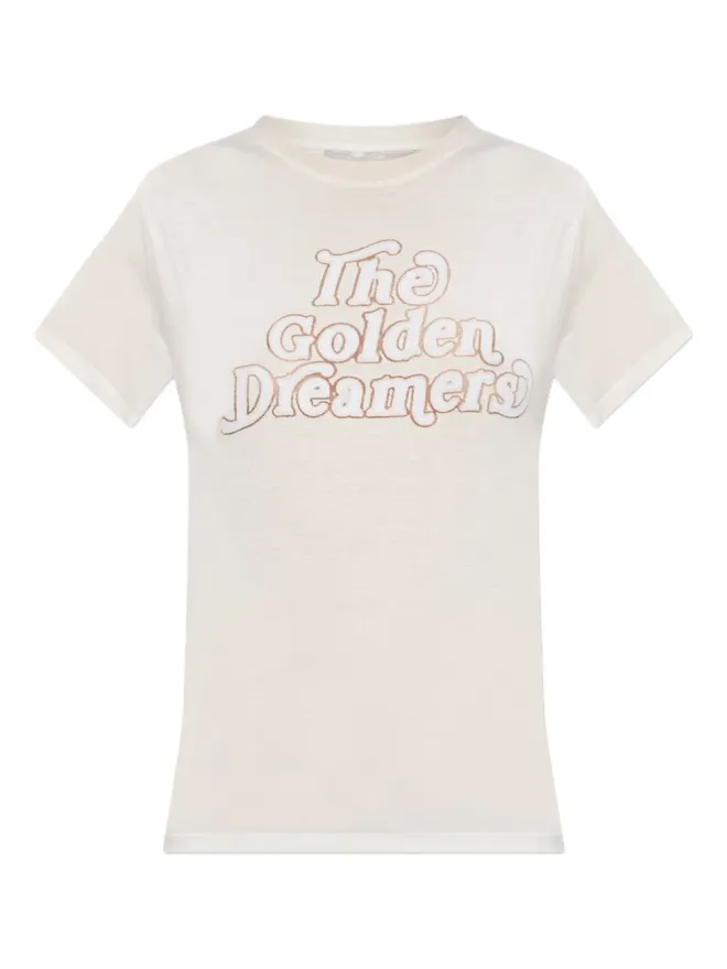 Golden Goose Golden Goose 星モチーフ付きプリントT-shirtの商品画像