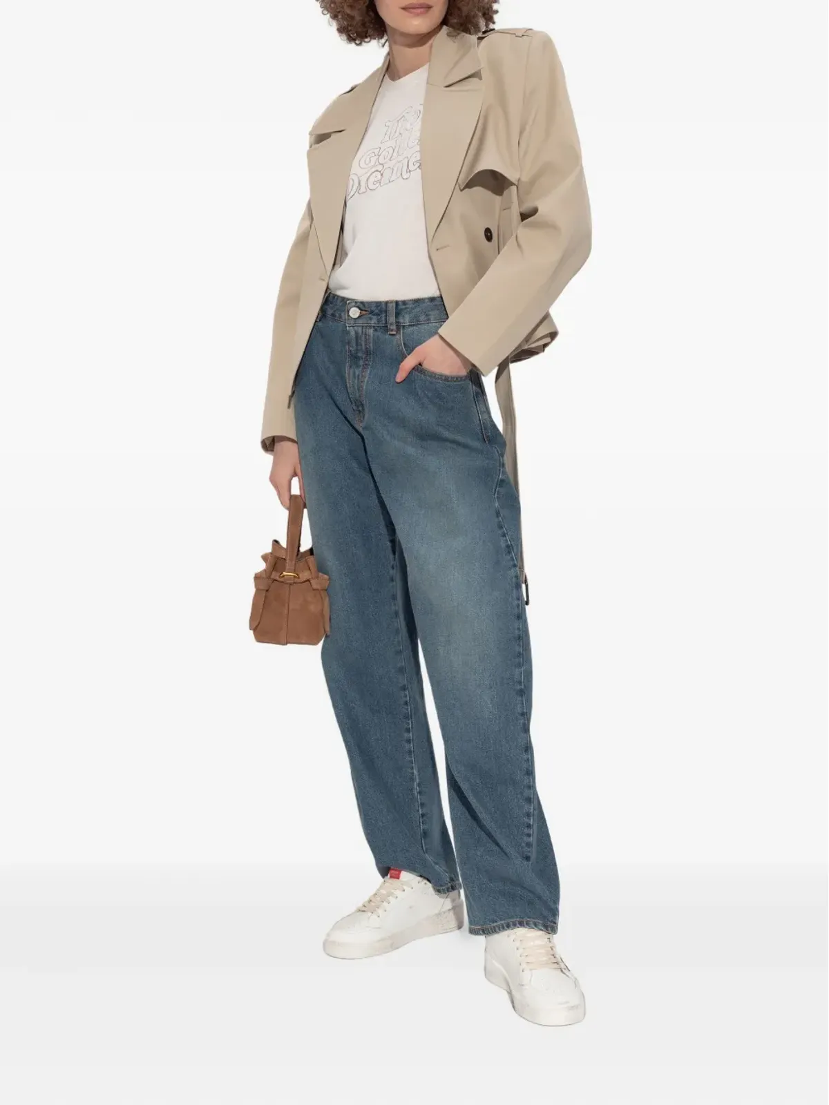 Golden Goose 星モチーフ付きプリントT-shirt - 画像2