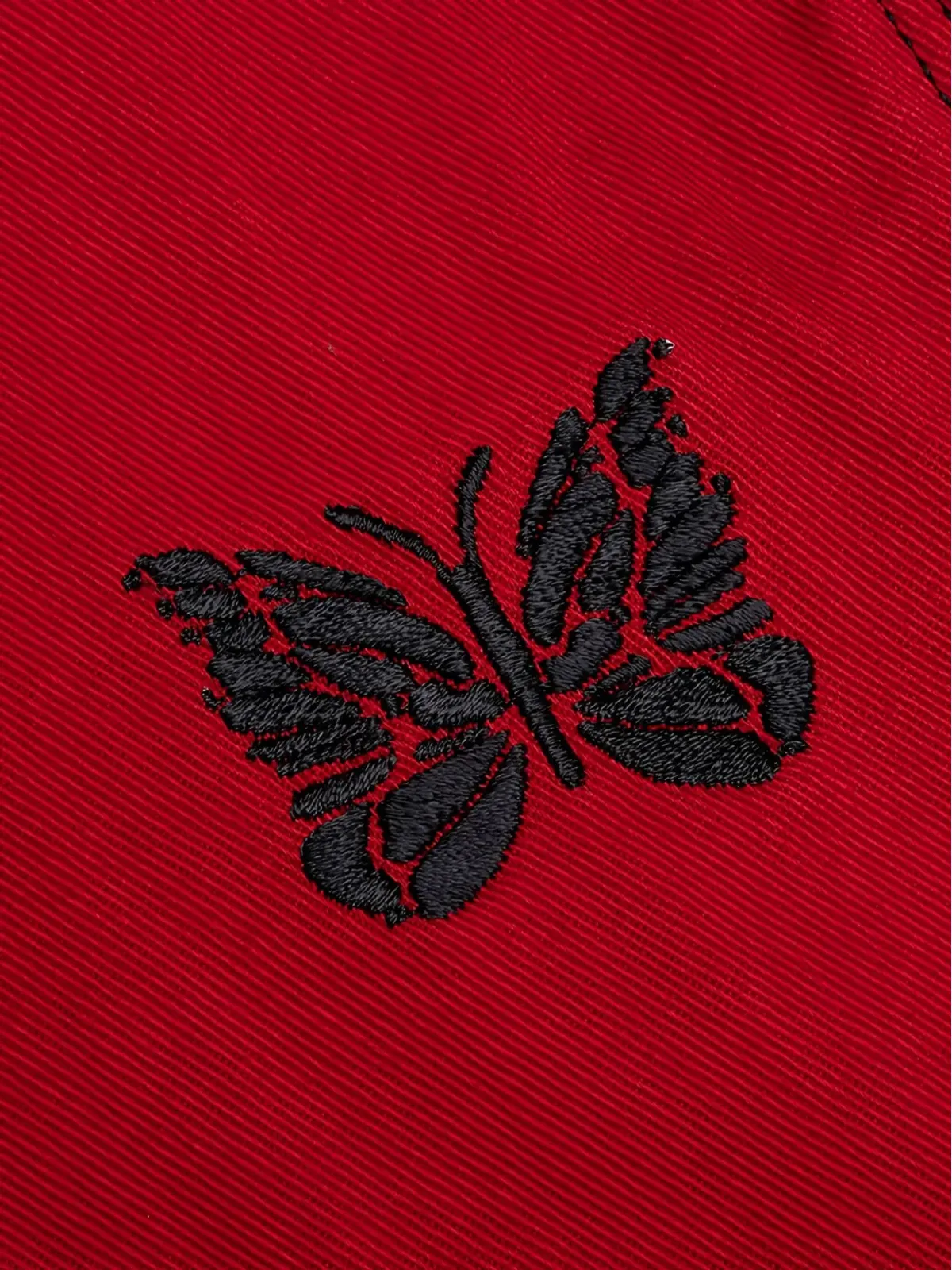 Needles バタフライ刺繍バックルトラウザー - 画像4