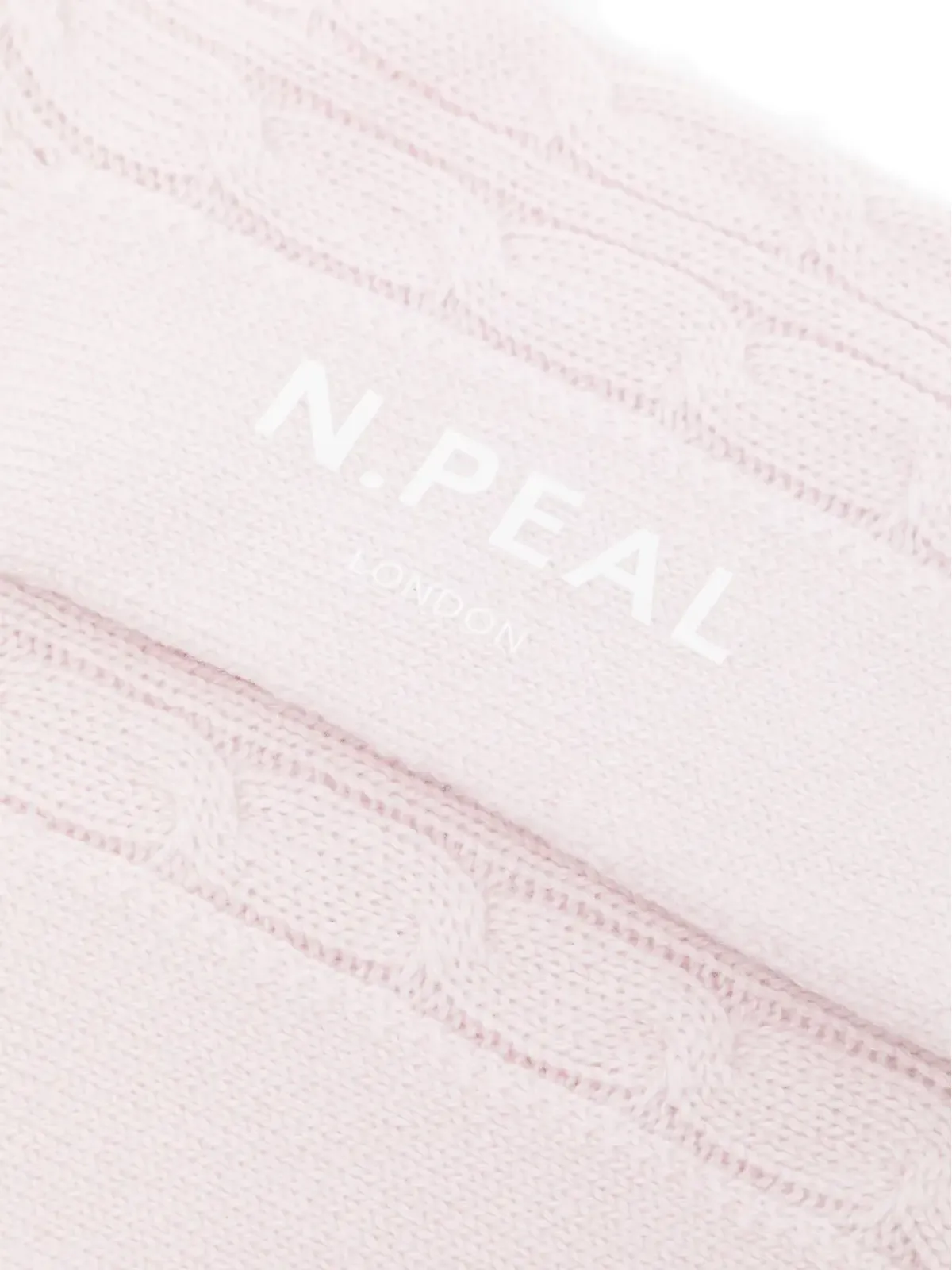 N.Peal ケーブルハウスソックス - 画像2