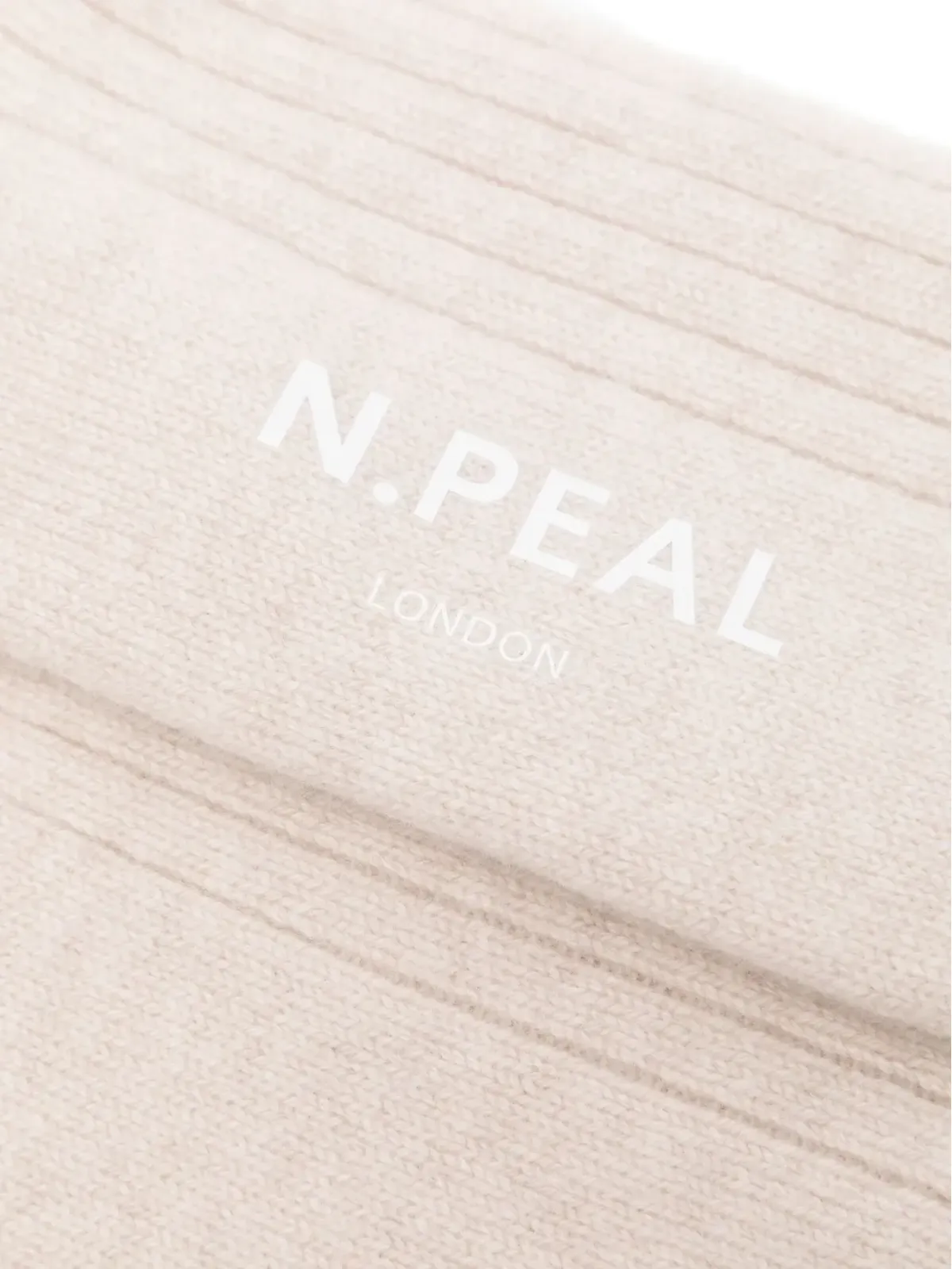 N.Peal リブ編みソックス - 画像2